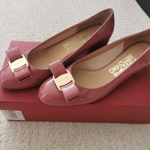 Salvatore Ferragamo Vara Patent Pump